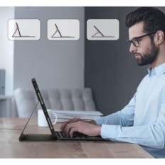 Uporabljeni primer s tipkovnico in sledilno ploščice za iPad Pro 11 "M4 2024 CACOE AZERTY