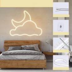 LED-Band 10m Lamomo WWSDE10M Neon 3000K Wärme wasserdichte elastische Ausstellung