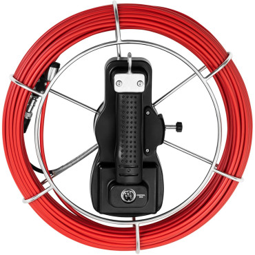 Endoskop LCD TFT 7 "Kontrolní kamera 40-80 mm trubky 40m dlouhé