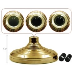 Nepopolna / rabljena baza pod Aney Flag Gold na jambor 2.3-3.3 cm