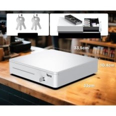 Cash Dresser Tera 405R για μετρητά 4 τραπεζογραμματίων 8 νομίσματα 41 × 41cm