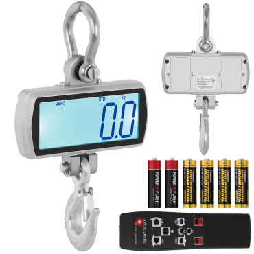 Skladišče za kavlje z daljinskim upravljalnikom Veliki LCD zaslon do 1 000 / 0,5 kg
