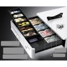 Cash Dresser Tera 405R για μετρητά 4 τραπεζογραμματίων 8 νομίσματα 41 × 41cm