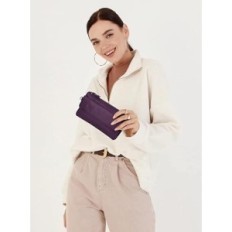 Borsa in pelle da donna sul telefono Yaluxe Planterka Crossbody RFID