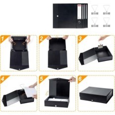 Archiving dozen voor documenten A4 SRVNPIOY 4-pc's. Vouwen op kantoor en school