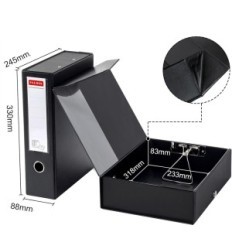 Boîtes d'archivage pour les documents A4 srvnpioy 4 pcs. Pliant au bureau et à l'école