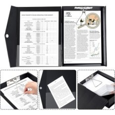 Scatole di archiviazione per documenti A4 SRVNPioy 4 PCS. Piegatura verso l'ufficio e la scuola