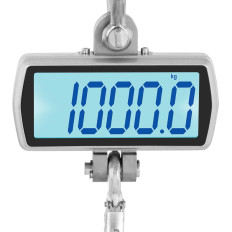 Noliktavu āķa noliktava ar tālvadības pulti Liels LCD displejs līdz 1t 1000 / 0,5 kg