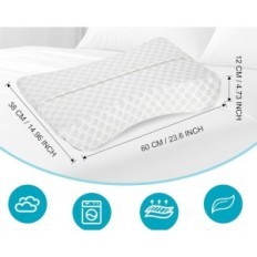 CPAP DERCOV Mask Cushion reduce el énfasis con la cubierta extraíble