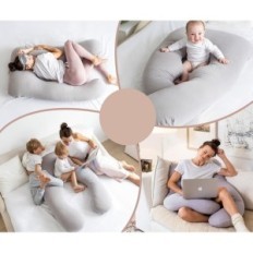 Maternité et alimentation en mousse de mémoire d'oreiller avec un masque de sommeil