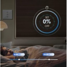 Allevoi CS01 WiFi Stikalo združljivo z Alexa / Google LED Set 4 kos.