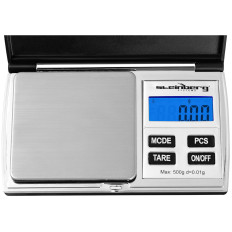 Balance de poche précise pour bijoutiers, comptage des pièces LCD 500 / 0,01 g