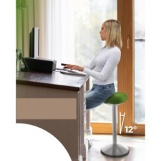 Esgonomisk ergonomisk ergonomisk HOker Justerbar Grønn Utstilling