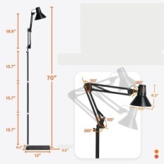 Titolare e titolare per lampada di riscaldamento per il tararuio di terrarium CRL-1200S