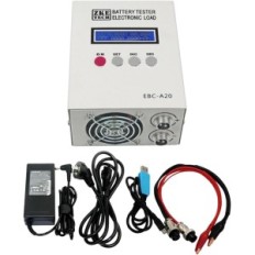 Batterikapacitet Tester EBC-A20 20A litium och syra-ledning