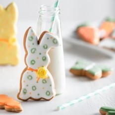 Kohmui cookie plíseň velikonoční zajíček sada 20 kusů nerezové oceli