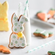 Kohmui Cookie Fold Veľkonočný zajačik Set 20 kusov nehrdzavejúcej ocele