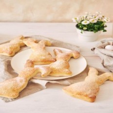 Kohmui Cookie Molde Páscoa Coelhinho Jogo de 20 partes de aço inoxidável