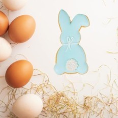 Kohmui Cookie Mold Easter Bunny Seadke 20 tükki roostevabast terasest