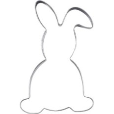 Kohmui cookie mold Easter bunny set 20 pieces of stainless steel
