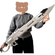 Cosplay mač dddos oblak šomof buster mačem pjena noževa nož