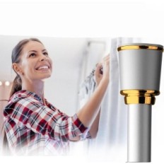 Meisenberg Strip 87-120 cm cinza para cortinas e cortinas