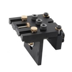 Carpentry device LFHELPER 3 W 1 Wood drill template 6/8/10/15 mm