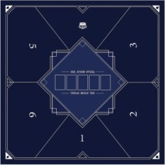 Πόκερ Mata Laier 120 × 120 cm Texas Hold'a καουτσούκ στο τραπέζι