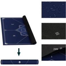 Poker Mata Laier 120 × 120 cm Texas Hold'a guma iki stalo