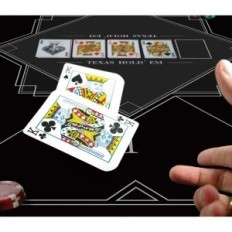 Poker Mata Laier 100 × 100 cm Texas Hold'a Guma na stôl