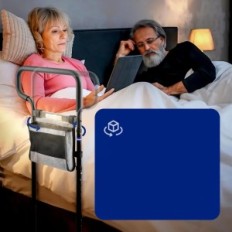 UŻYWANE Poręcz do łóżka NIMOOD C3 PRO regulowana z oświetleniem LED