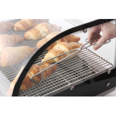 Gegrilde tang en serveerstalen gerechten lengte 220 mm - Hendi 171400