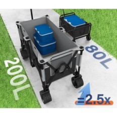 Transportvogn Folding 200kg Raynesys Ray-1 på terrengstranden