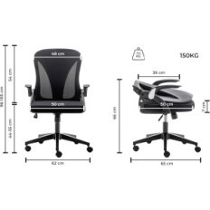 Gebruikte TERVO S-stoel zijn zwart