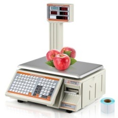 Bonvoisin shop scale for 30kg label printing with exhibition printer