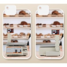 Bonvoisin Shop Scale για εκτύπωση ετικετών 30kg με εκτυπωτή εκθέσεων