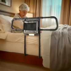 Handrail to bed for senior NIMOOD C4 assist on stand-up