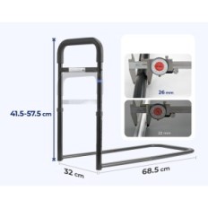 Used / incomplete handrail to bed Nimood C1 Help Adjusting adjustable