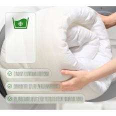 Topper de bambu Niagara NS-2BMT-160X190 CM Colchão sobreposição 3 cm Respirável