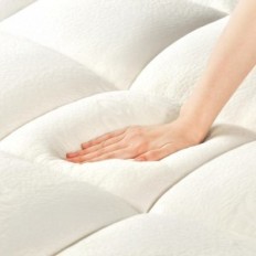 Topper de bambú Niagara NS-2BMT-160x190 cm Mantelio Superposición 3 cm transpirable