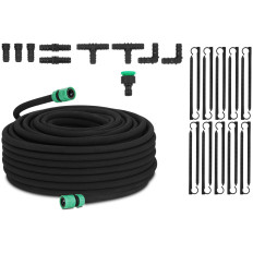 Snake DRIPED LINE VOOR irrigatie Plant Watering Set + Hoge hak 50 m