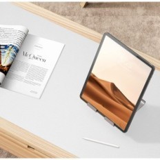 Esternos de escritorio Ysagi 90 × 43 cm Lavadora de cuero XXL ANTLINO BLANCO