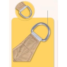 Voile navigable imperméable rectangulaire 5x6 m sur la terrasse