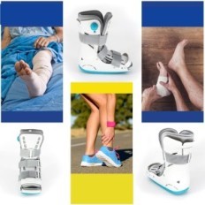 Antopedic inflatable shoes for walking M injuries