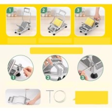 Rebanadora para Huanyu Sera YBJ-25 Blades removibles de aluminio de acero inoxidable