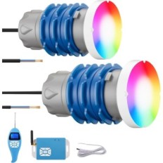 Lampica Mini LED LYLMLE PL06-CS6W (a) -D 6W RGB IP68 12V s daljinskim upravljačem 2 računala.
