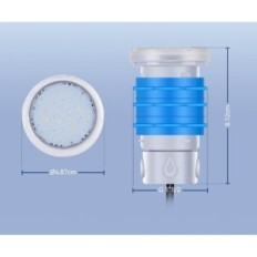 Basseinilamp mini-LED Lylmple PL06-CS6W (a) -D 6W RGB IP68 12V kaugjuhtimispuldi 2 tk.