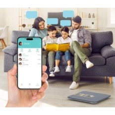 Vekthyalthkkeanalyse av kroppssammensetning 180 kg Android Sølvutstilling