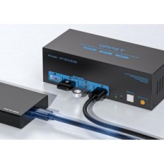 Przełącznik KVM CMSTEDCD 2xPC na 3 monitory HDMI+2DP USB3.0 POWYSTAWOWY