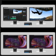 Incomplete KVM DisplayPort 2xPC switch para 2 monitores 4k120Hz 8k60hz